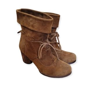 P.MONJO Suede Boots from Gravity Pope | size 37